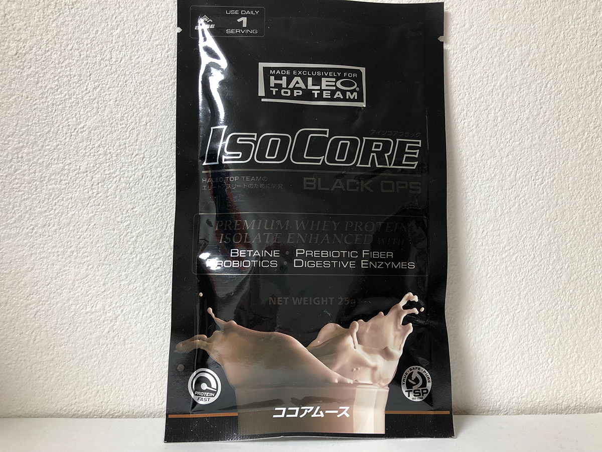 HALEO ISOCORE BLACK OPS ココアムース