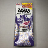 【明治】ザバス for Woman ミルクプロテイン 脂肪0+SOY ミルクティー風味