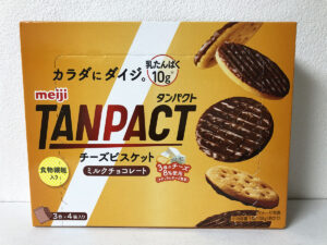 【明治】TANPACT チーズビスケット ミルクチョコレート