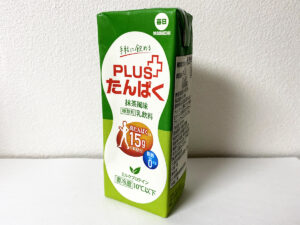 【日本酪農協同】PLUSたんぱく 抹茶風味